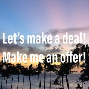 Reasonable offers always welcome